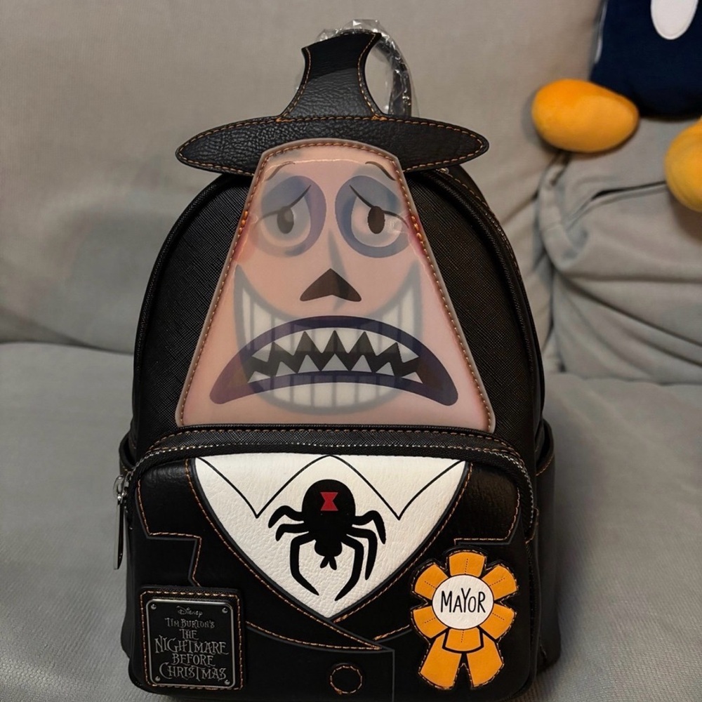 Loungefly Nightmare Before Christmas Mayor Cosplay Mini Backpack